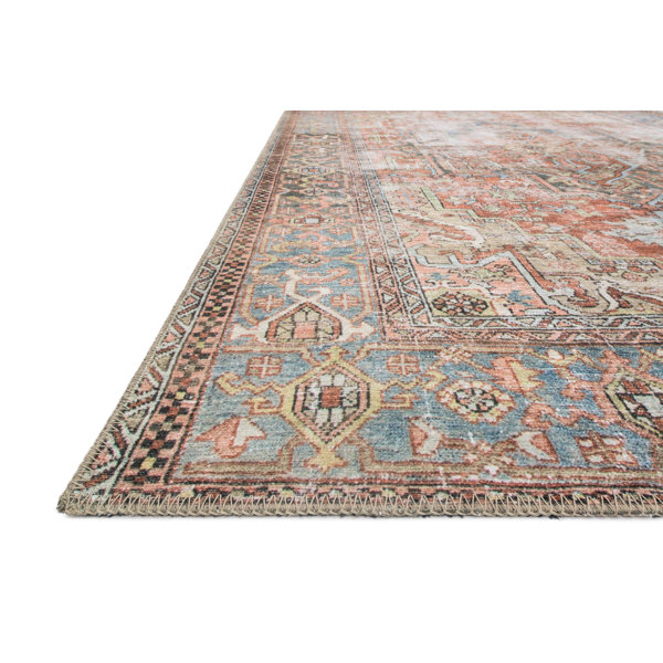 Joss & Main Skye Oriental Terracotta Area Rug & Reviews Wayfair